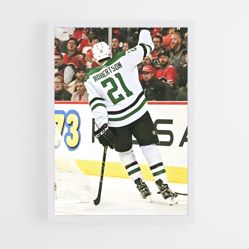Poster La Muraille des Jets – affiche Hockey sur glace (vue 3)
